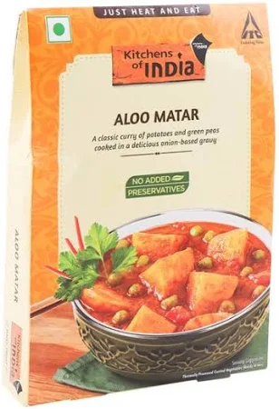 Kitchens of India Ready To Eat Aloo Mutter 285 g